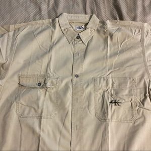 Calvin Klein button down shirt XL
